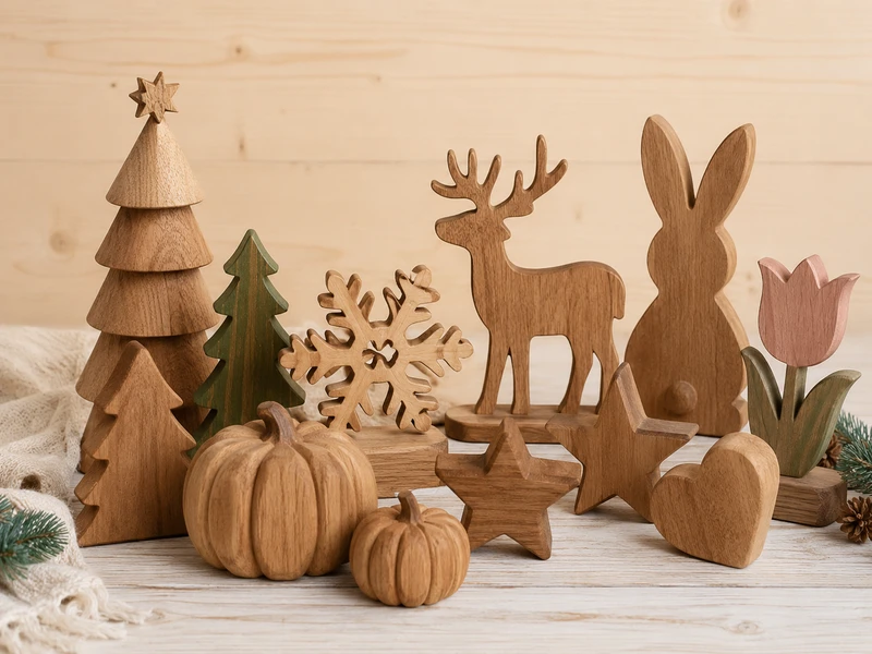 Seasonal Decorations — custom wooden craft product
